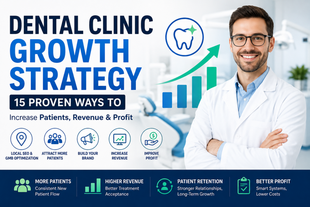 Dental Clinic Growth Strategy: 15 proven ways to increase patients, revenue and profit