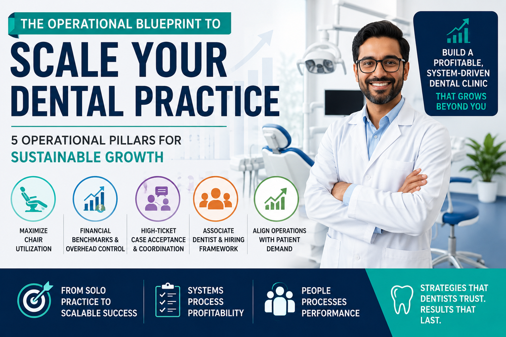 Dental clinic growth strategy for scaling a dental practice
